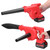 High-Power Electric Blower Strong Wind Air Blower Stepless Speed Change Dust Removal Fan Handheld Lithium Battery Home Courtyard Snow Cleaner Power Tool