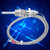 K Type Temperature Sensor RTD Stainless Steel Thermocouple Temperature Probe 1/2 NPT Detachable 3-Pin Connector with 2m / 6.6ft Cable