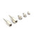 32Pcs M6/M8/M10 Durable Brass Zerk Grease Nipple Fitting Assortment Kits