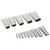 15Pcs Stainless Steel Caulk Nozzle Set Reusable Corrosion Resistant Applicator Tool