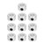 10Pcs Shaft Collars 6mm Steel High Strength Wearproof Stable Setscrew Shaft Collar for Intelligent Robots