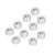 10Pcs Shaft Collars 6mm Steel High Strength Wearproof Stable Setscrew Shaft Collar for Intelligent Robots