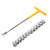 13Pcs TShape External Hex Socket Wrench Sleeve Set Car Vehicle Machine Maintenance Tools