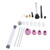 Argon Arc Welding Nozzle Kit Gas Flowmeter Tungsten Needle Sealing Ring 2.4mm for WP‑9/20