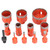 Hole Saw Kit 68 50 45 35 28 25 20 12 10 8 6mm M14 Diamond Hole Opener with Hex Shank for Ceramic Tile Marble Granite