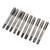 10pcs Carbon Steel Metric Hand Tap Screw Thread Tapping Hand Tool M2 M4 M6 M8M8