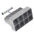 Manual Soil Block Maker Blocker Stainless Steel 2 Layer Quad Blocking Tool for Garden
