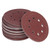 125Pcs 8 Hole Sandpaper Round Hook Loop Sanding Discs for Derusting Painting Soldering 5in