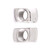 T Slot Hammer Head Nut Nickel Plated Carbon Steel Fastener For Aluminum Profile (EU40 M5*19.5*8)