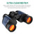 80x80 Binoculars Low Light Night Vision BAK4 Prism Waterproof Binoculars with Compass and Carrying Lanyard for Bird Watching Concerts