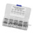 280pcs M3*4/5/6/8/10/12/16/20/25 Button Head Hex Socket Screws Nuts with Plastic Case