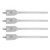 4Pcs Spade Drill Bit Set Paddle Flat Bit HighCarbon Steel Woodworking Hand Tools Hardware 19mm