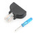 2Pcs RJ45 Male Plug to 8 Pin AV Screw Terminal Adapter Block Converter Connector CCTV