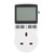 Digital Thermostat Socket Temperature Control with Timer Switch Sensor Probe Heating Cooling Mode  AC