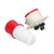 4 Pin Power Plug 3 Phase Waterproof Concealed Mount Socket Connector Set 380V415V 16A 3P+E