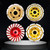 4.5in Grinding Wheel Double Row Grinding Cup Diamond Polishing Disc for Concrete Marble Stones