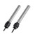 2Pcs High Speed Steel Rotary Spot Weld  Drill Cutter Remover Carbide Bit 3/8” + 5/16”