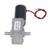 Gear Motor DC 24V Speed Reduction Self Locking Dual Shaft Reversible Worm Geared Motor 15RPM