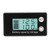 LCD Battery Meter 2Wire Percentage Battery Voltage Meter for Lithium LeadAcid Battery 768V(White Digital Backlight )