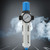 Aluminum Alloy G1/4'' Air Filter Valve Pneumatic Air Pressure Reducing Regulator 1.6Mpa