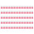 100Pcs Fork Terminal Insulated 22‑16AWG Wire Crimp Connector Set Kit for Equipment