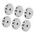 10Pcs Countersunk Hole Magnet Strong Magnetic 20KG Pulling Force Neodymium Magnet Silver