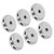 10Pcs Countersunk Hole Magnet Strong Magnetic 20KG Pulling Force Neodymium Magnet Silver