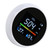 CO2 Monitor Carbon Dioxide Temperature Humidity 3 in 1 Portable Air Quality Detector ZN‑2CO6White