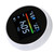 CO2 Monitor Carbon Dioxide Temperature Humidity 3 in 1 Portable Air Quality Detector ZN‑2CO6White