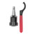 NT30 ER40 40Cr Chuck Tool Holder M12 Drawbar Thread CNC Milling Collet Holder with Wrench