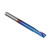 Milling Cutter Single Flute Spiral Tungsten Steel Nano Blue Coating CNC Cutting Tool 4x10x40