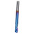 Milling Cutter Single Flute Spiral Tungsten Steel Nano Blue Coating CNC Cutting Tool 4x10x40
