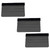 10Pcs Car Vinyl Scraper Scratch Resistant Professional Vinyl Felt Squeegee for Vinyl Film Packaging Electronic Repair Black