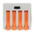 12 Pcs PCT-214 Connector Spring Terminal Block 4 Way Cable Connector