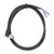 M12 Connector Cable 4 Pin Shielded Right Angle Waterproof Aviation Connector with 1m Line 250VAC 250VDC