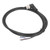 M12 Connector Cable 4 Pin Shielded Right Angle Waterproof Aviation Connector with 1m Line 250VAC 250VDC