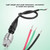 G1/4" Pressure Transducer Sensor Input 5V Output 0.5‑4.5V / 0‑5V for Water Gas Oil (0‑750PSI)