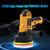 Geevorks 5-inch Electric Car Polisher Kit 700W Auto Car Buffer 600-3700RPM Variable Polishing Machine with Auxiliary Handle Sponge Wool Bonnet Pads Rotary Tool for Floor Furniture Ceramic Jade