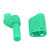 20PCS 22.160 4mm Insulated Safety Banana Plug Connector Housing for RC Connector SocketGreen