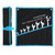 9PCs Double Open‑End Wrench Kit Spanner Set Home DIY Use Hardware Accessory 45# Steel