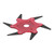 Lawn Brush Cutter Alloy 360° DoubleSided Cutting Edge SixLeaf Blade Cutting Head Grass Trimmer