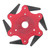 Lawn Brush Cutter Alloy 360° DoubleSided Cutting Edge SixLeaf Blade Cutting Head Grass Trimmer