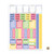 12 Sheets Essentials Planner Sticker Weekly Daily Schedule Sticker Planner Sticky Notes for DIY Calendar Planner Journal Decoration