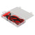 Multimeter Test Leads Kit Electronic Clips Brass PVC PA Stable Conductivity Accurate Reading Red Black Test Hooks Kit