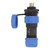 Aviation Plug Socket IP68 Waterproof Connector 3 Pin 3 Hole Electrial Power Adapter SP17