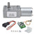 6V Geared Motor DC Turbo Worm Mini Speed Reduction Electric Motors with Governor JGY3706V150RPM