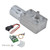 6V Geared Motor DC Turbo Worm Mini Speed Reduction Electric Motors with Governor JGY3706V150RPM