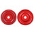 105mm Red Sanding Arc Disc Grinding Shaping Wheel for Angle Grinder Woodworking Rotating Tool