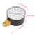 0-100psi 0-7bar Pressure Gauge Manometer for Water Air Oil Dial Instrument Base Entry NPT 1/4"