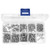 180Pcs Cross Pan Screws 40Pcs Nuts 304 Stainless Steel American System #256UNC